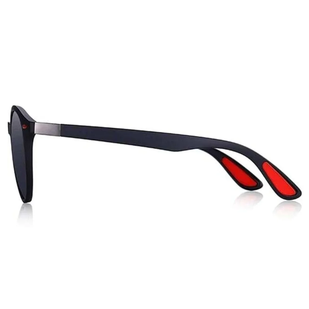 Polarized Sunglasses Men Driving Fishing Round Frame Sports Lentes Gafas Humbres